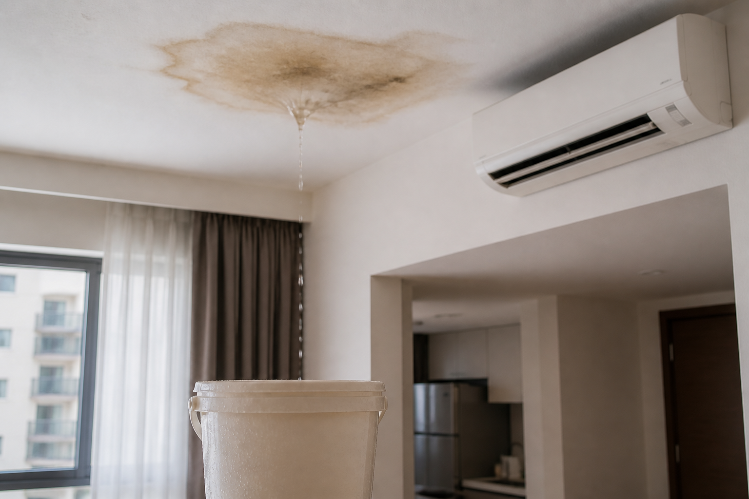 Ceiling Water Leaks in Dubai Flats: Causes and Fixes