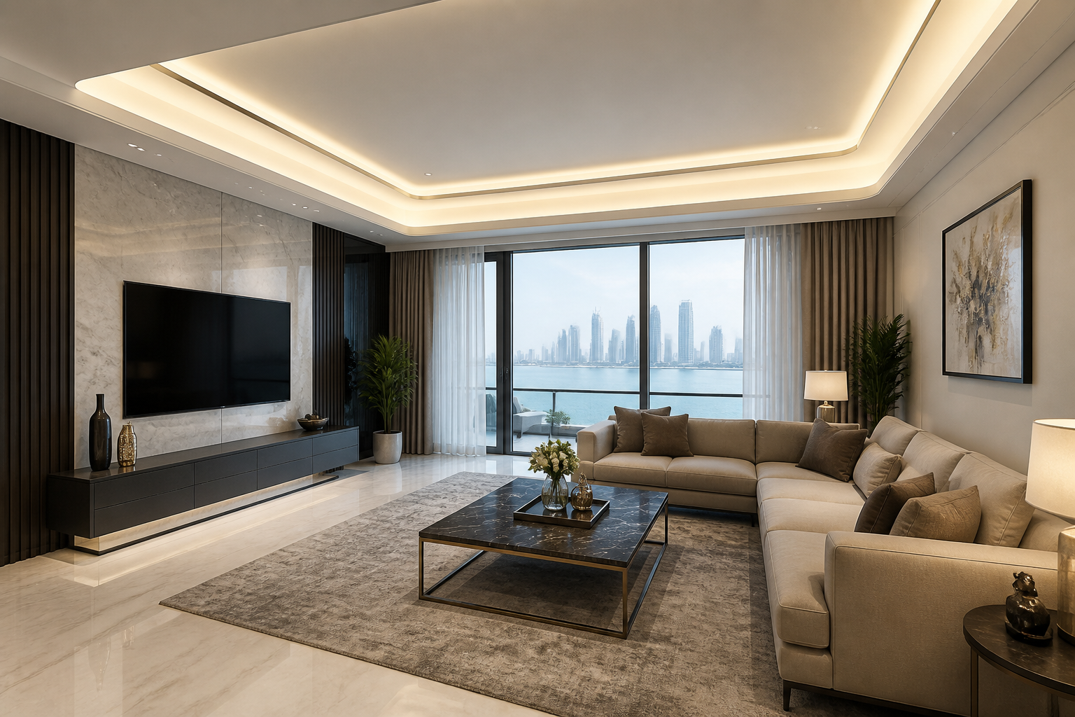 Gypsum and False Ceiling Ideas for Modern Dubai Interiors